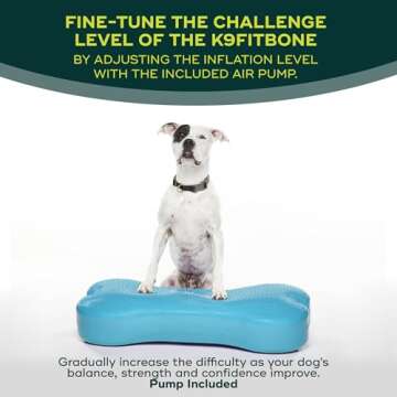 FitPAWS K9FITbone Giant for Dog Balance Training Equipment