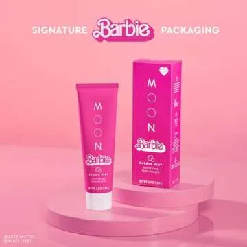 BARBIE x MOON Bubble Mint Toothpaste for All Ages