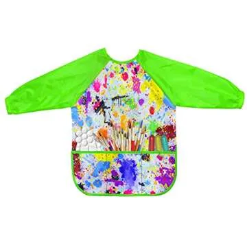 LEEY Children's Art Smock - Durable Kids Painting Apron