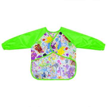 LEEY Children's Art Smock - Durable Kids Painting Apron