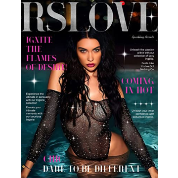 Stunning RSLOVE Mesh Rhinestone Bodysuit for Women