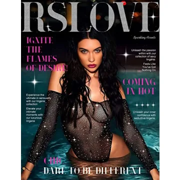 Stunning RSLOVE Mesh Rhinestone Bodysuit for Women