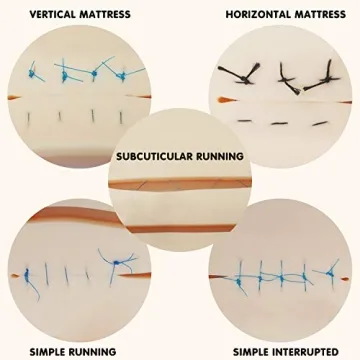 Medarchitect Suture Practice Kit for Medical Students - 30 Pieces