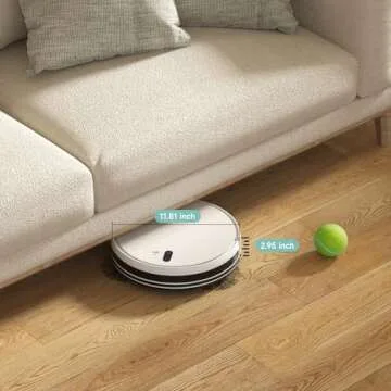 Timnbo Robot Vacuum and Mop Combo for Small Spaces