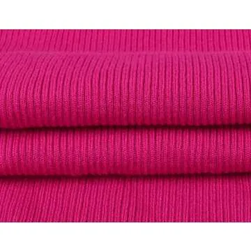 Stylish Turtleneck Knit Sweater Dress for Women