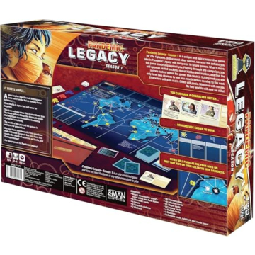 Pandemic Legacy Season 1 Red Edition Board Game