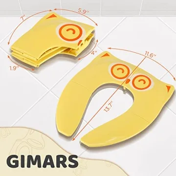 Gimars Travel Potty Training Seat for Toddlers