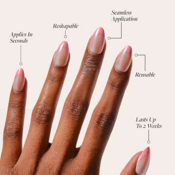 Glamnetic Bubble Gum Glaze Press On Nails Kit