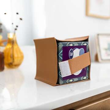 Stylish Leather Tissue Box Cover for Home Decor