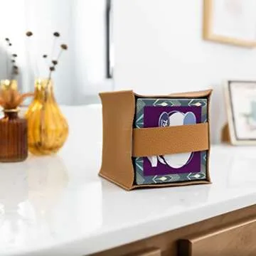 Stylish Leather Tissue Box Cover for Home Decor