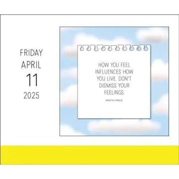Positively Present 2025 Calendar for Daily Inspiration