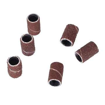 ZXUY 6pc Nail Drill Bits for Machine Replacement 3/32" Shank Size Acrylic Art