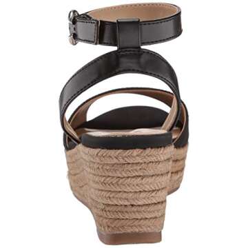 Naturalizer Womens Bryar Black Espadrilles 9 W