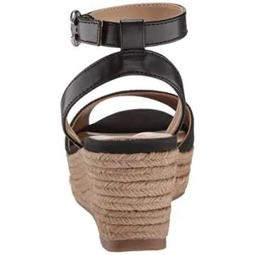 Naturalizer Womens Bryar Black Espadrilles 9 W