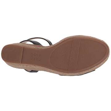 Naturalizer Womens Bryar Black Espadrilles 9 W