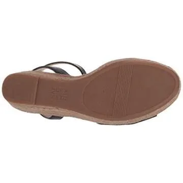 Naturalizer Womens Bryar Black Espadrilles 9 W