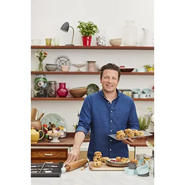 JAMIE OLIVER Acacia Wood Cutting Board Small Ideal for Slicing