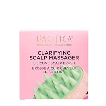 Pacifica Scalp Detox Set – Rosemary Apple Cider Tonic & Scalp Massager with Clarifying Ingredients for Dry, Flaky Scalp, Vegan & Cruelty-Free, 5 oz (Set of 2)