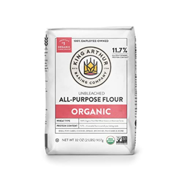 Premium King Arthur Organic Unbleached All Purpose Flour 2lbs