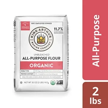 Premium King Arthur Organic Unbleached All Purpose Flour 2lbs