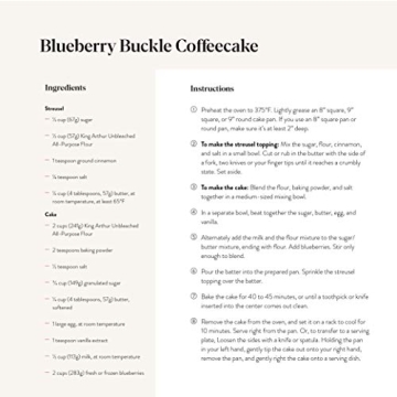 Premium King Arthur Organic Unbleached All Purpose Flour 2lbs