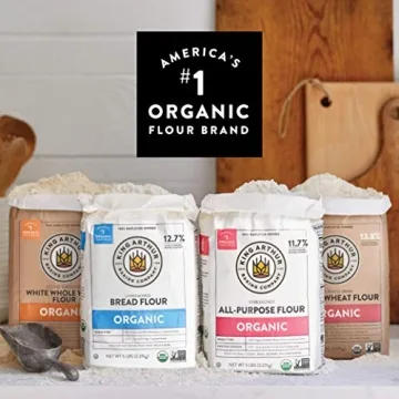 Premium King Arthur Organic Unbleached All Purpose Flour 2lbs