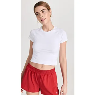 Sweaty Betty Women's Cropped Seamless Workout T-Shirt