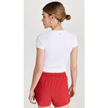 Sweaty Betty Women's Cropped Seamless Workout T-Shirt