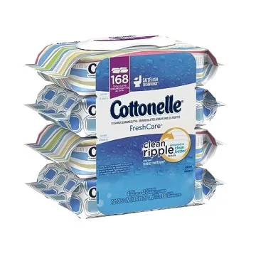 Cottonelle Fresh Care Flushable Cleansing Cloths 168 Sheets