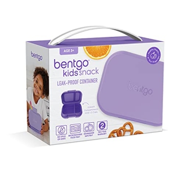 Bentgo Kids Snack Box - Fun, Leak-Proof Design Perfect for Kids