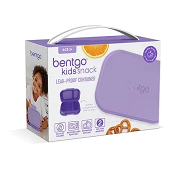 Bentgo Kids Snack Box - Fun, Leak-Proof Design Perfect for Kids