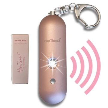 HerTime2® Women's Personal Safety Alarm - Waterproof & Loud