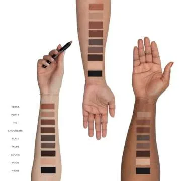 Nudestix Magnetic Matte Eye Color Pencil, Eyeshadow + Eyeliner + Eyelid Primer, Cream Makeup Stick, Long Lasting, Waterproof, Shade: Shady Algae