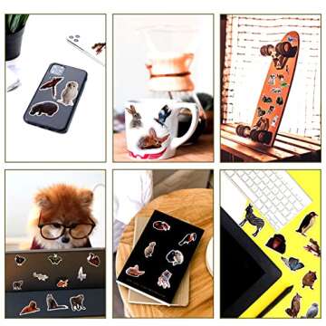 200 Jungle Animal Stickers for Kids | Waterproof & Fun