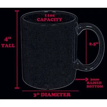 Funny Ceramic Coffee Mug - Humorous Gift for Everyone
