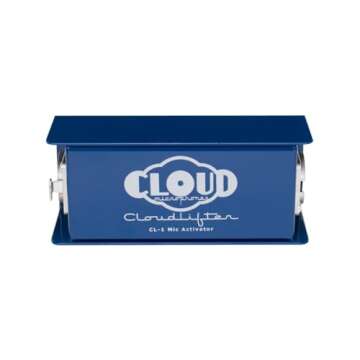 Cloud Microphones Cloudlifter CL-1 Mic Activator + Extra Two (2) XLR Cables Bundle