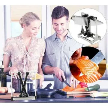 Self-Adjusting Knife Sharpener Tool for Kitchen