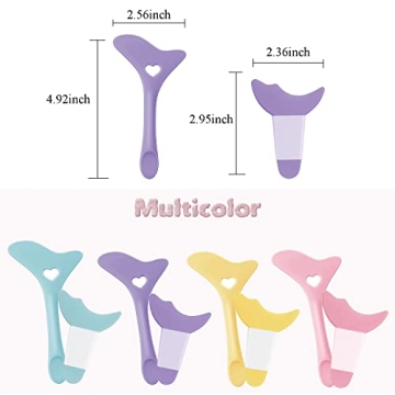 Deacocal Eyeliner Stencils 4Pcs Reusable Makeup Aid Tool