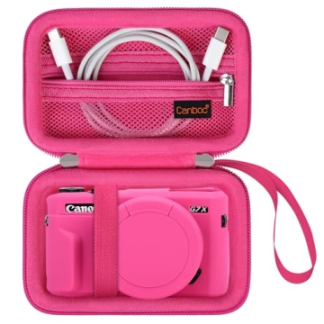 Canboc Hard Shell Camera Case for Canon G7 X
