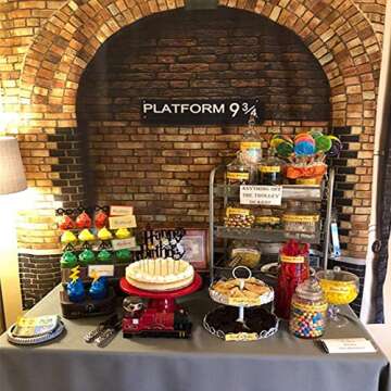 Lierpit King's Cross Shower Curtain - Magical Decor