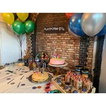 Lierpit King's Cross Shower Curtain - Magical Decor