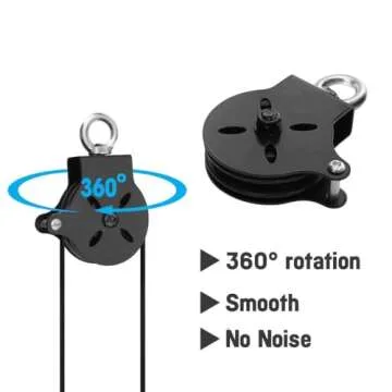 Yes4All LAT Cable Pulley System for Home Gym Equipment