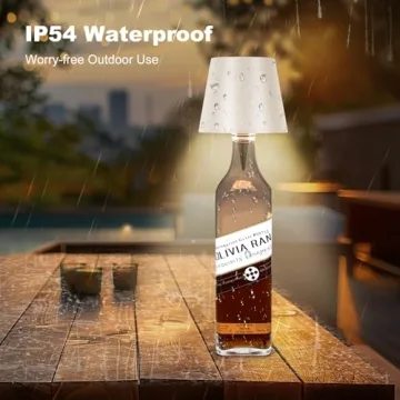 SOUDFK Wireless Bottle Lamp for Home and Events