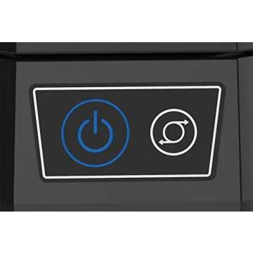 Lasko T13310 Personal Oscillating Table Tower Fan – Small, Quiet, Portable, Electric Plug-In, Mini Desktop Fans for Staying Cool at Home and Office, Day and Night,Black