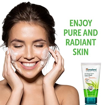 Himalaya Purifying Neem Face Wash for Oily Skin
