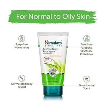 Himalaya Purifying Neem Face Wash for Oily Skin