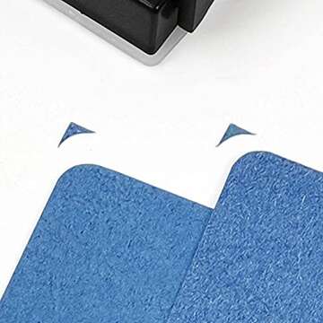 Rayson CRP4MMBK-US Corner Rounder Punch, 4mm Corner Cutter Tool, Black