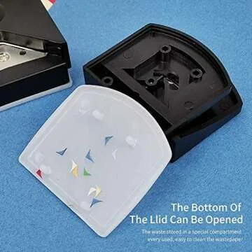 Rayson CRP4MMBK-US Corner Rounder Punch, 4mm Corner Cutter Tool, Black