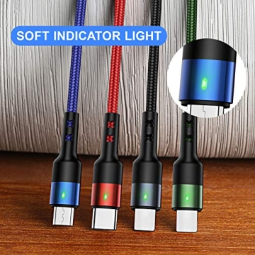 USAMS 4FT 4 in 1 Multi Charging Cable - Durable