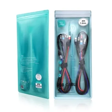 USAMS 4FT 4 in 1 Multi Charging Cable - Durable